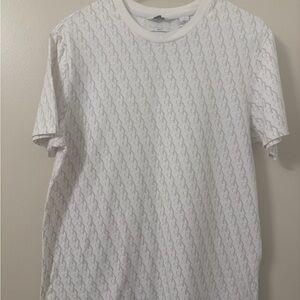 Calvin Klein White Monogram Tee